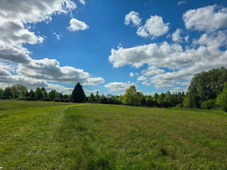 Sunlit Landscape Nature s Harmony