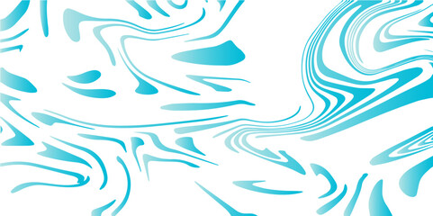 Glossy liquid acrylic paint texture background design. Liquify Swirl blue and white color art. Suitable for all types of advertising media. Ink, pattern blue and white color on Transparent background.