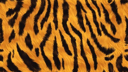 Tiger skin texture with copy space. Tiger. Close-up white tiger pattern. Big Cat fur. Tiger stripes. Realistic white tiger skin. White tiger design texture. Detailed white tiger skin close-up.