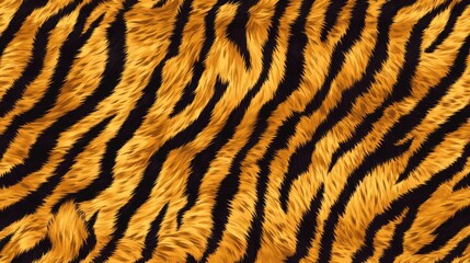 Tiger skin texture with copy space. Tiger. Close-up white tiger pattern. Big Cat fur. Tiger stripes. Realistic white tiger skin. White tiger design texture. Detailed white tiger skin close-up.