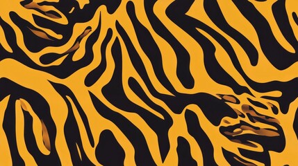 Tiger skin texture with copy space. Tiger. Close-up white tiger pattern. Big Cat fur. Tiger stripes. Realistic white tiger skin. White tiger design texture. Detailed white tiger skin close-up.