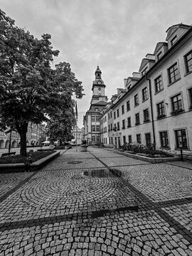 Fototapeta Metropolis Architectural Graphics black and white photo