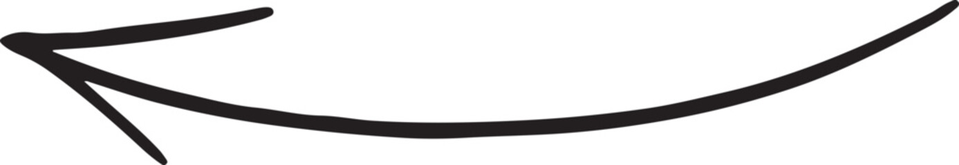 arrow, black, hand drawn, scribble, sketch, direction, navigation, pointing, symbol, isolated, white background, pointer, doodle, curved, simple, graphic, design element, illustration, abstract, icon,