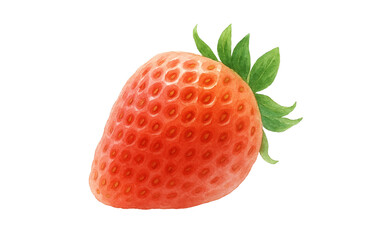 いちご 水彩 イラスト 白バック