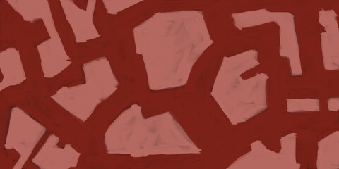 Abstract image for printing - digital painting. The picture is painted by hand on a tablet. © neurostructure