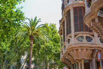 Art Nouveau Architecture of Edifici Casasayas in Palma