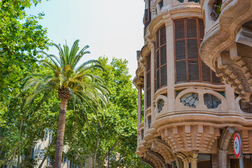 Art Nouveau Architecture of Edifici Casasayas in Palma