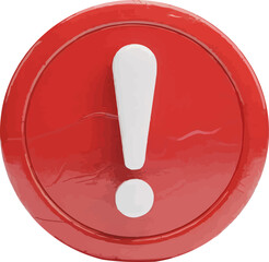 exclamation danger sign