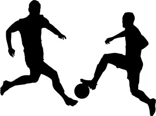 football player silhouette