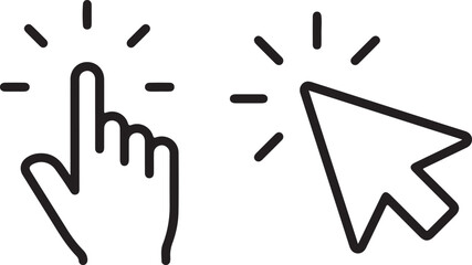 click, clicking, cursor, pointer, mouse, hand, finger, tap, touchscreen, digital, interface, interaction, 