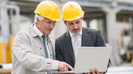 Engineers and Architects Collaborating on Digital 3D Rendering Project