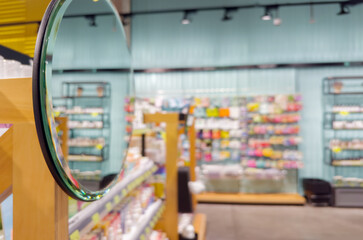 buying perfume in a perfume shop	