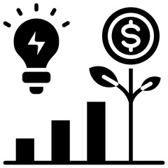 Economic Growth Icon