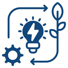 Fototapeta premium Energy Efficiency Icon