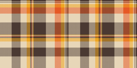 Warm autumnal plaid pattern.  Perfect for fall fashion, home decor, or textile design.  Earthy tones and a classic check create a cozy, rustic feel.
