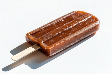 Delicious homemade tamarind popsicle recipe for summer dessert and refreshing treat on white background