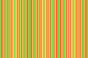 Obraz premium Coftness background vertical textile, conceptual lines stripe texture. Grimary vector seamless pattern fabric in orange and yellow colors.