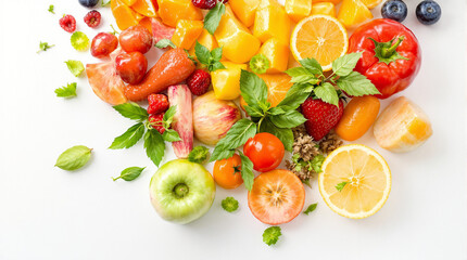 salad with vegetables