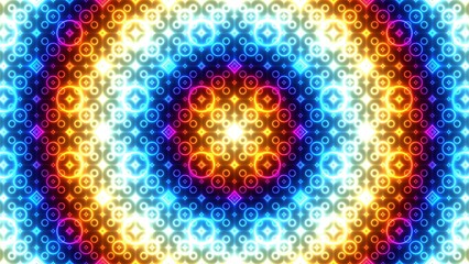 Abstract radiant pulse grid background