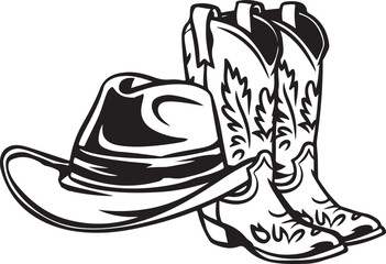 Cowboy Boots Svg, Cowgirl Boots Svg