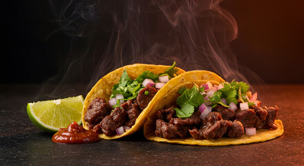 Flaming Hot Tacos – Street Food on Fire