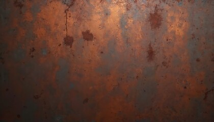 Grunge rusty metal stone background corten steel texture. Dark brown, black and orange shades, vintage, old surface. Abstract weathered background for design projects.