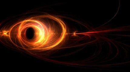 Cosmic Black Hole with Bright Accretion Disk