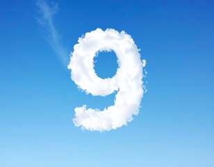 Naklejka premium cloud 9 in the sky