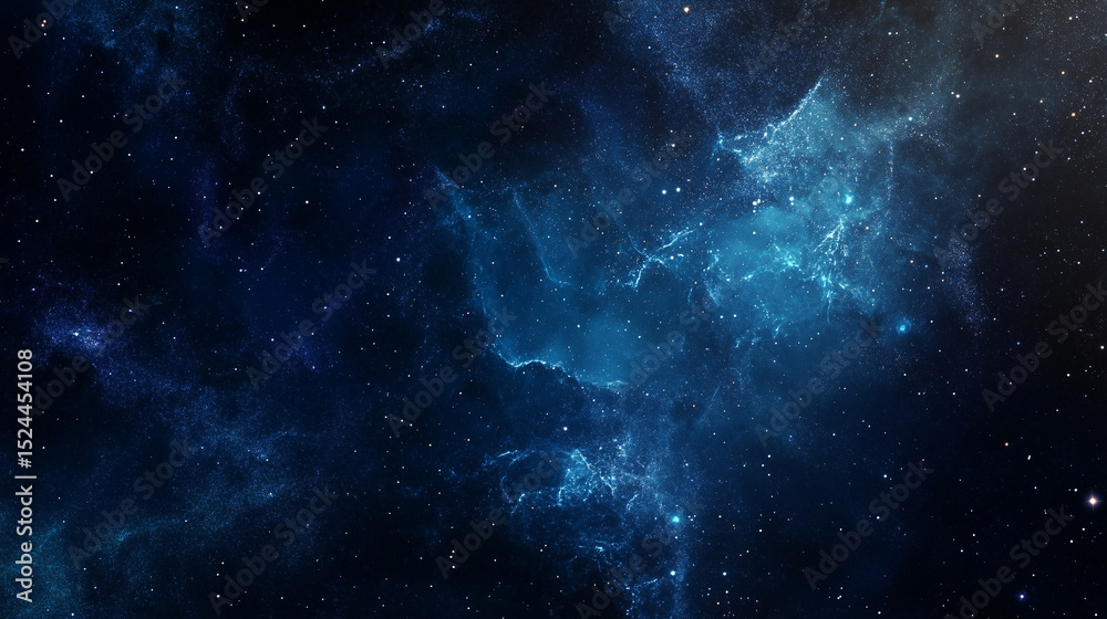 Canvas Prints abstract cosmos background. space dark background with fragment of our galaxy