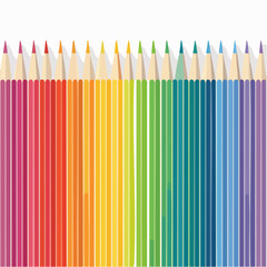 Vibrant Vertical Colorful Lines Illustration