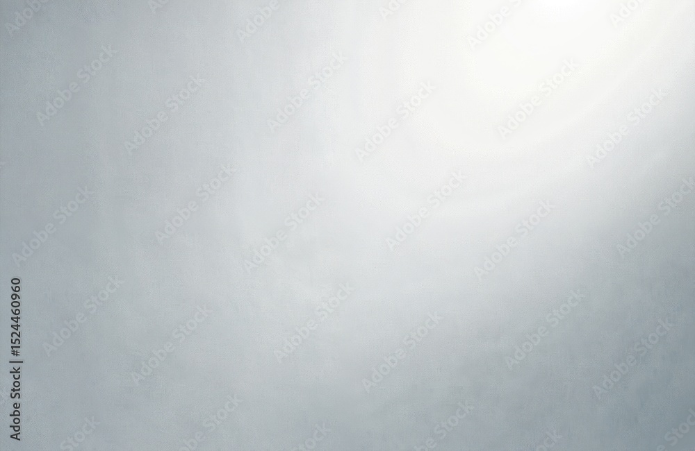 Poster illustration features light matte surface. frosted glass with white gray gradient background. abstra