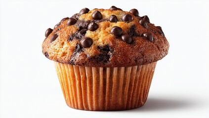 muffin isolated on white background