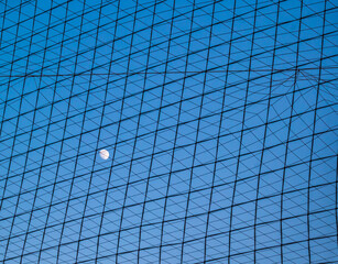 Moon Behind the Grid