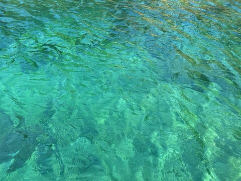 Sea water clear ripples surface background