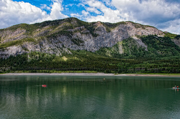 Kananaskis Lake. Canada. 6 July 2024.