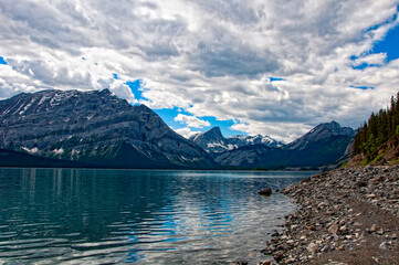 Kananaskis Lake. Canada. 6 July 2024.