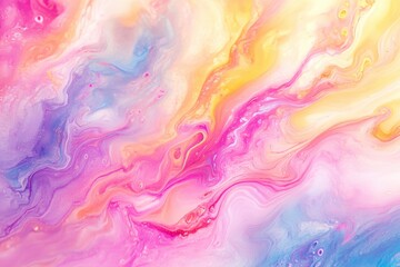 Abstract pastel swirl acrylic painting texture