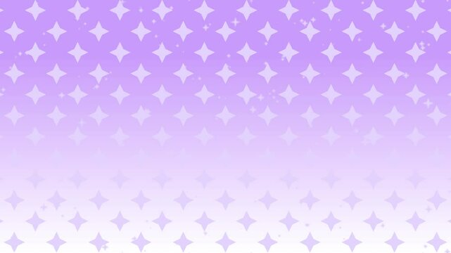 Seamlessly looping animated background. Pop art with glitter patterns,Purple