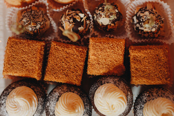 Assorted Bakery Sweets with Toppings