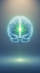 Brain Ideas Innovation Intelligence Futuristic Technology Mind Concept Development