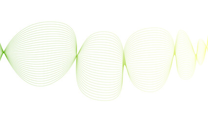 Tittel	
Vector curvy abstract line art wavy flowing dynamic colorful lines white background in concept music or sound, wave, wind, information flow	
