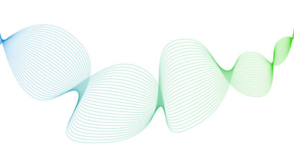 Tittel	
Vector curvy abstract line art wavy flowing dynamic colorful lines white background in concept music or sound, wave, wind, information flow	
