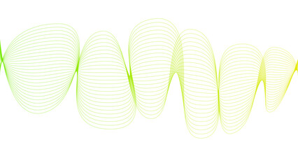 Tittel	
Vector curvy abstract line art wavy flowing dynamic colorful lines white background in concept music or sound, wave, wind, information flow	
