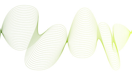 Tittel	
Vector curvy abstract line art wavy flowing dynamic colorful lines white background in concept music or sound, wave, wind, information flow	
