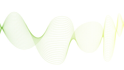 Tittel	
Vector curvy abstract line art wavy flowing dynamic colorful lines white background in concept music or sound, wave, wind, information flow	
