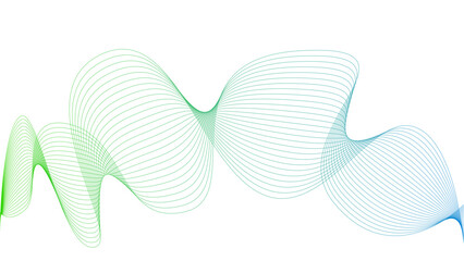 Tittel	
Vector curvy abstract line art wavy flowing dynamic colorful lines white background in concept music or sound, wave, wind, information flow	
