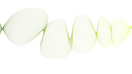 Tittel	
Vector curvy abstract line art wavy flowing dynamic colorful lines white background in concept music or sound, wave, wind, information flow	

