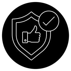 Obraz premium Trust and Integrity icon, Built on Trust The Foundation of Ethical Success, Integrity in Action Leading with Honesty and Accountability