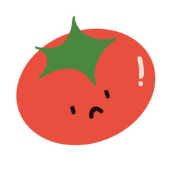 vector illustration of tomato