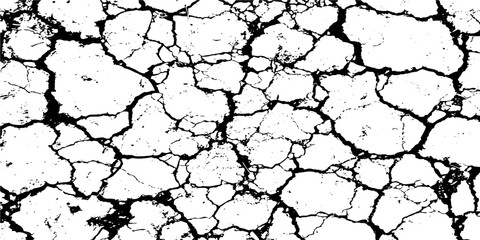Cracked texture of the destroyed soil in a background